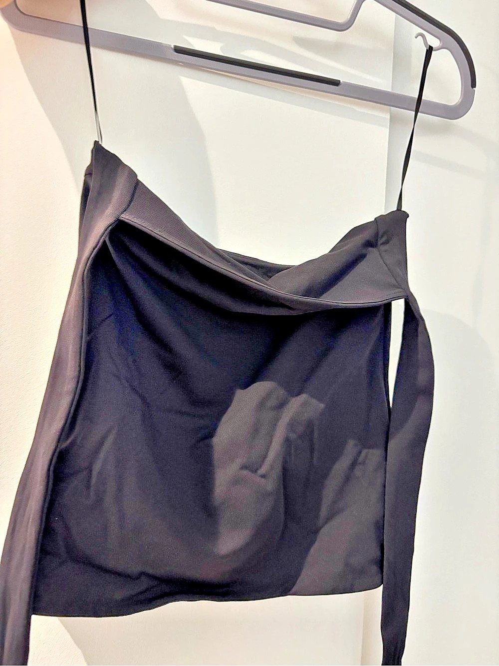 Aritzia Contour tie Top Black Size Small